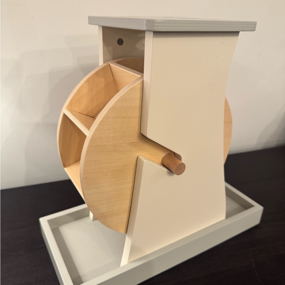 Pottery Barn Kids Wood Sand Pouring Toy